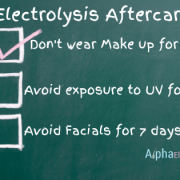 How to care for yourself after electrolysis